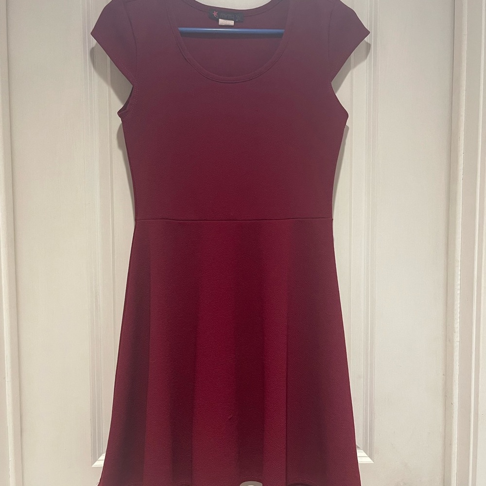 Maroon Dress
